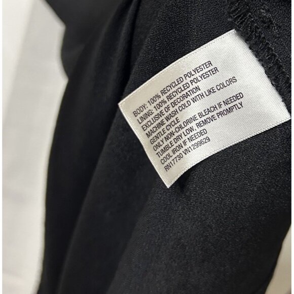 Wild Fable Womens Black Slinky Y2K Slip Dress Witchy Whimsigoth Lace M - Picture 6 of 6